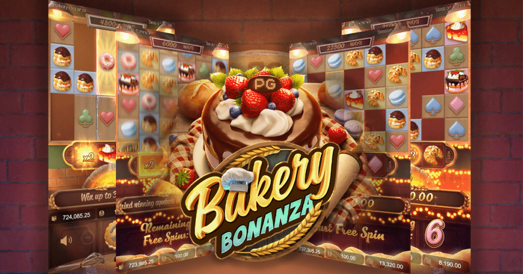 สอนเล่นเกมสล็อต รีวิวสล็อต Bakery Bonanza
